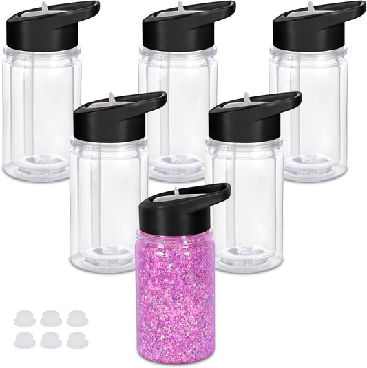 10oz Acrylic Snowglobe Kids Cup