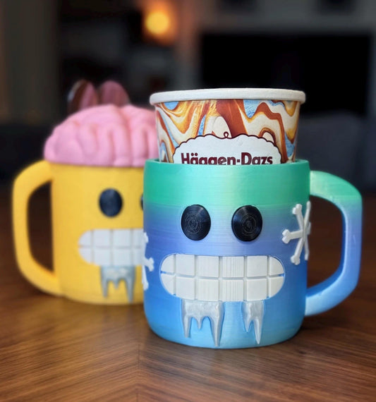 Frosted Ice Cream Pint Holder