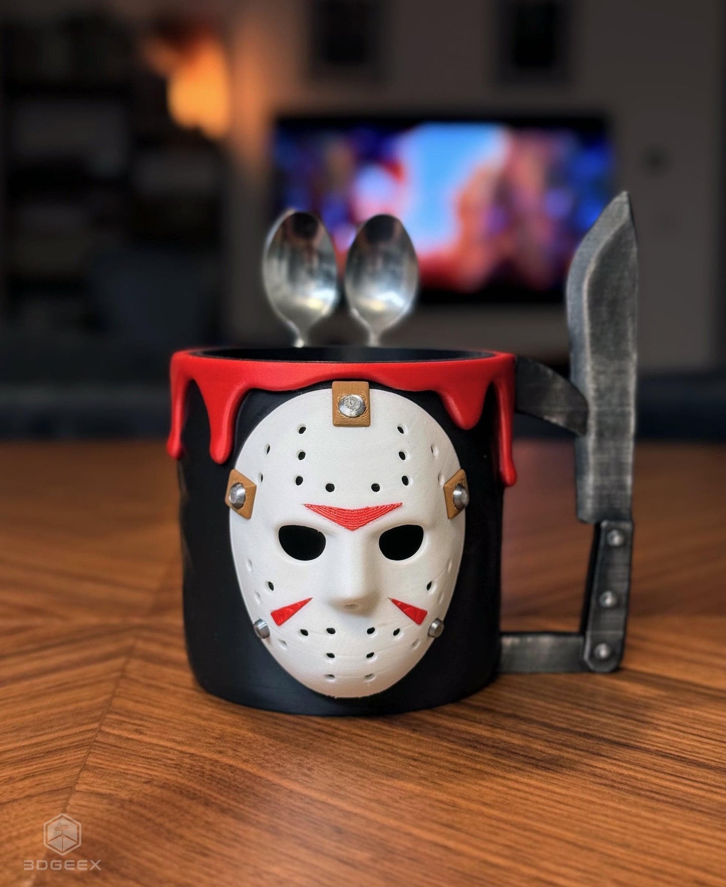 Masked Horror Ice Cream Pint Holder