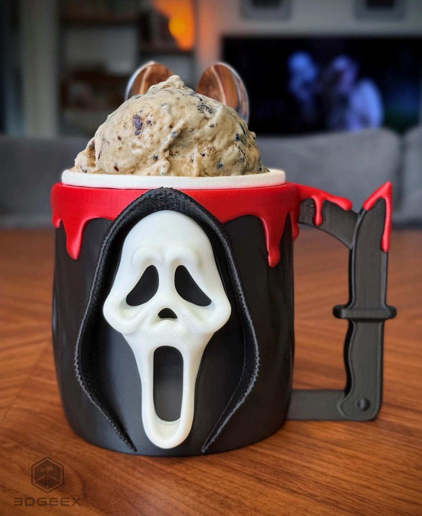 Horror Ice Cream Pint Holder