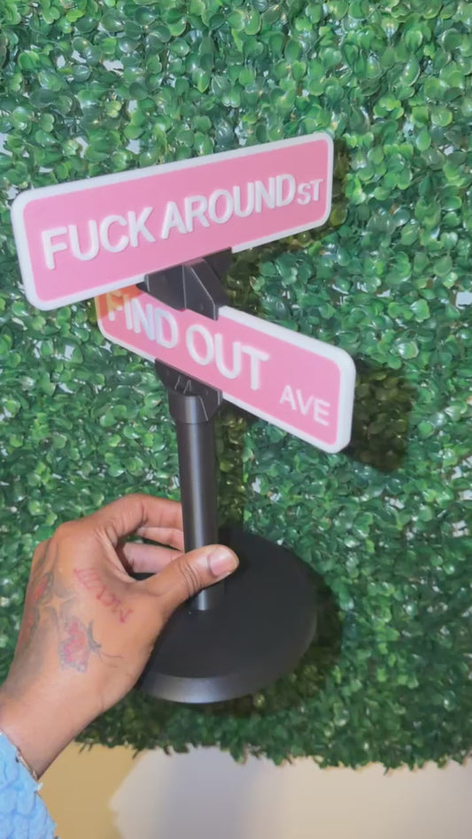 Find Out Sign